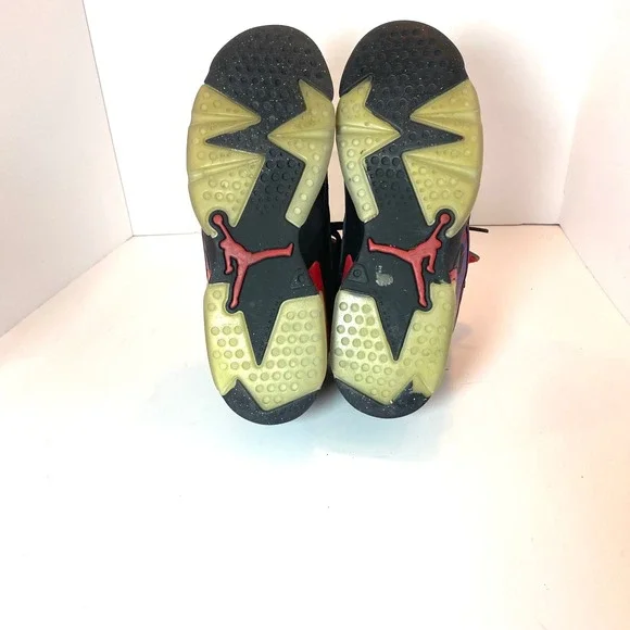 Jordan MVP Raptors Black University Red Purple Kids Sneakers 6.5Y DZ5577-006 - Picture 5 of 7